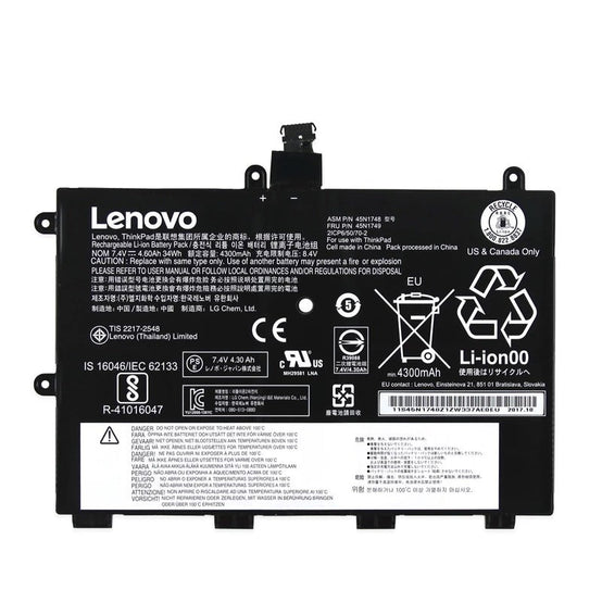 Original Lenovo chromebook 11e 4th 01AV404 45N1750 45N1751 45N1748 45N1749 Tablet Laptop Battery