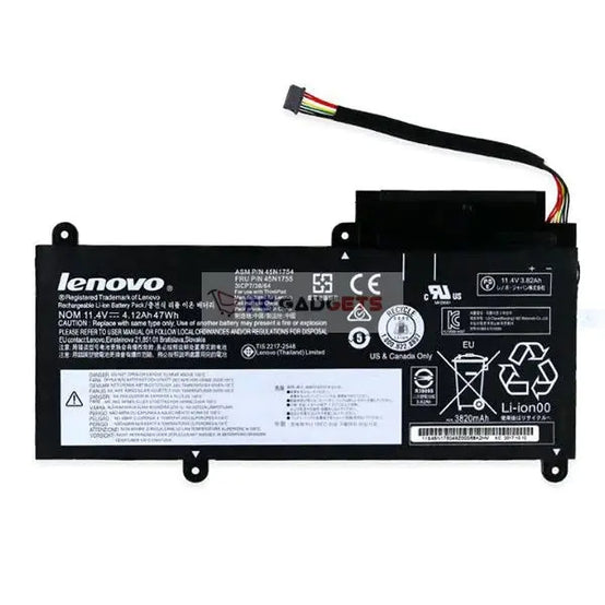 47Wh Original 45N1754 45N1755 Laptop Battery for Lenovo ThinkPad E450 E450C E460 E460C 45N1752 45N1753