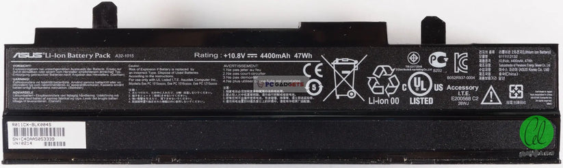 47wh Original AS1015LH Asus Eee PC A31-1015 A32-1015 1015B 1015P 1015PD Laptop Battery