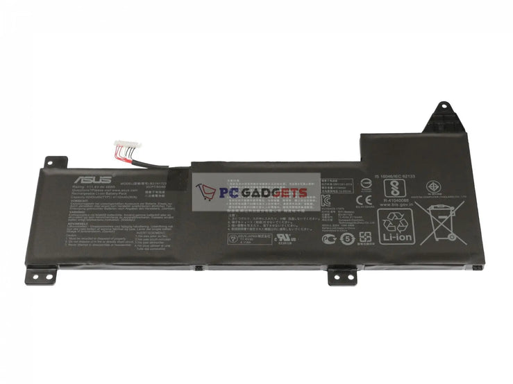 48Wh B31N1723 Genuine Asus VivoBook 15 K570UD-ES76 FX570ZD-DM058T TUF FX570UD-FY217T Laptop Battery