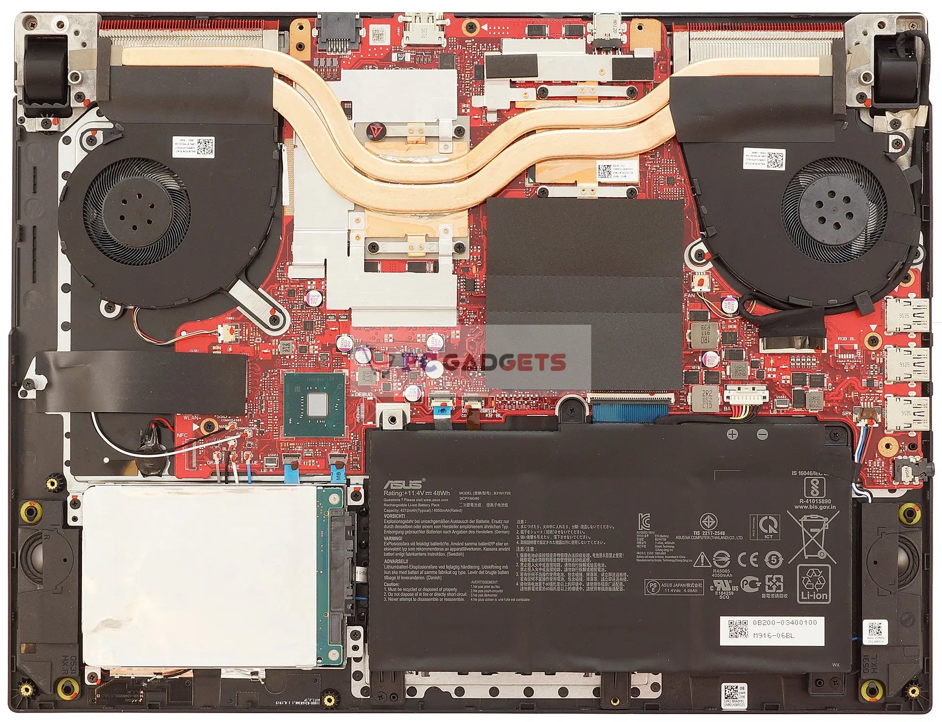 Buy B31N1726 Genuine Asus FX80 FX80GD FX86 FX504 Series Laptop