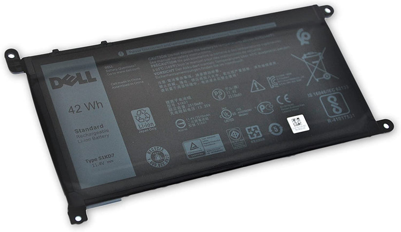 Original 51KD7 Laptop Battery for Dell Chromebook 11 3181 2-in-1, 11 3189