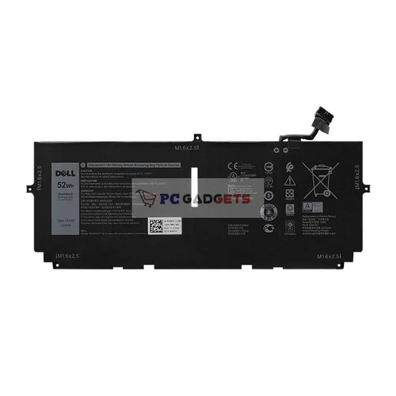 52Wh Original 722KK Laptop Battery for Dell XPS 13, 9300 9380 series, FP86V WN0N0