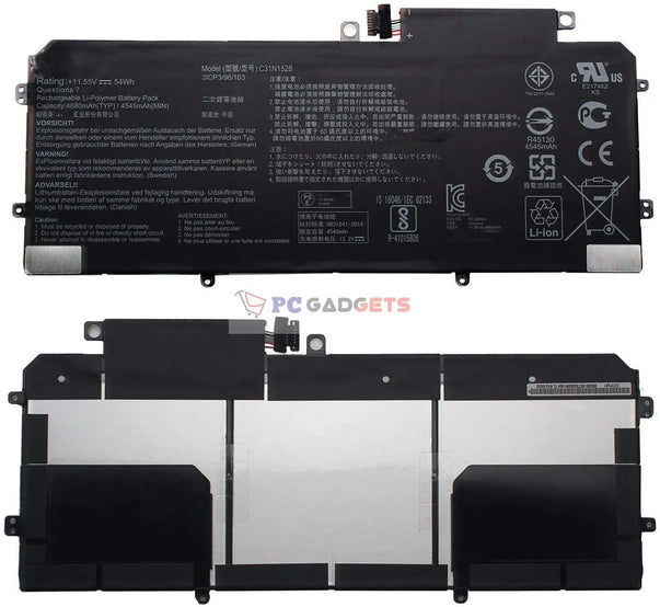 Genuine C31N1528 Asus ZenBook Flip UX360 UX360C UX360CA Laptop battery