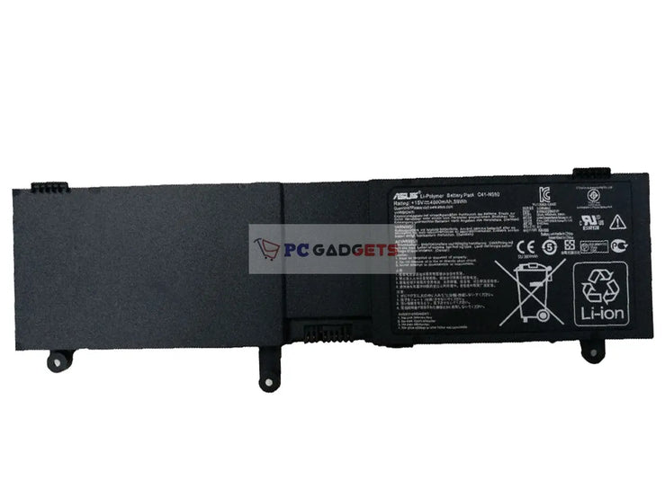 59Wh Genuine Asus C41-N550 G550JK-CN287H Laptop Battery for Asus N550J G550J Series