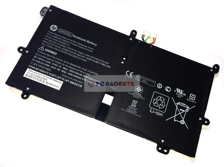 Original DA02XL Laptop Battery for HP Envy X2 11.6