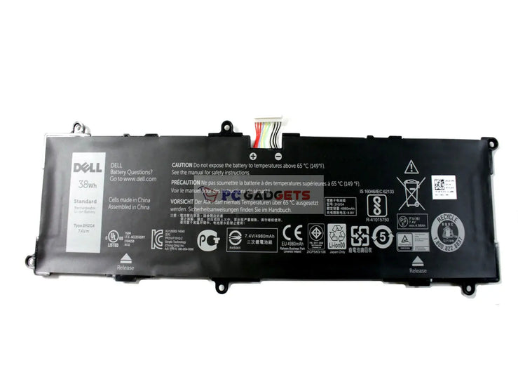 7.4V 38wh Original 2H2G4 Laptop Battery for Dell Venue 11 Pro 7140 HFRC3 2217-2548 Tablet