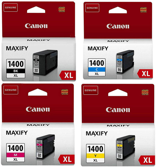 Canon 1400XL Ink Cartridge 4 Color Set PC Gadgets