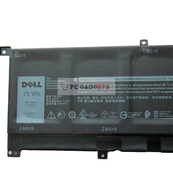 Dell P73F 8N0T7 FW8KR TMFYT Precision 5530 XPS 15 9575 2-in-1 Laptop battery