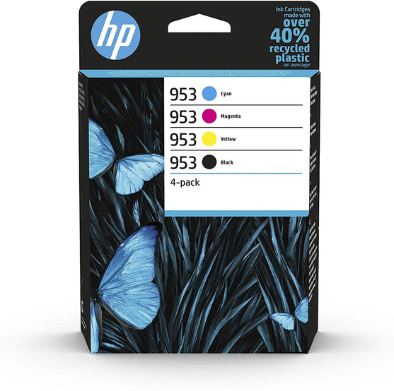Genuine HP 6ZC69AE 953 Ink Cartridges, Black/Cyan/Magenta/Yellow, Multipack PC Gadgets