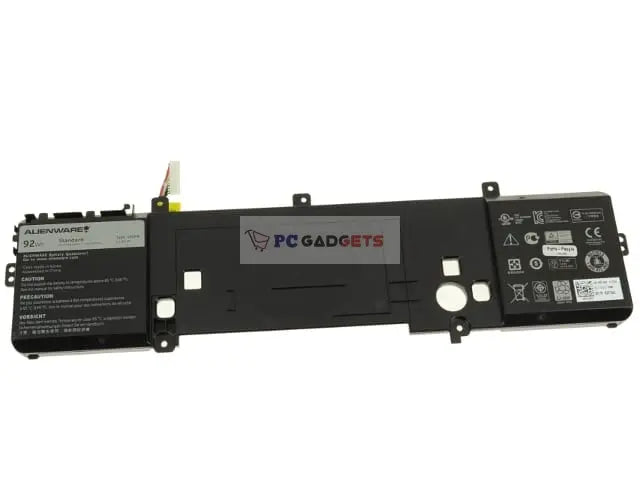 92Wh Original Dell Alienware Battery for 15 R2 ALW15ED Laptop Series 191YN 2F3W1 P42F 410GJ P42F002