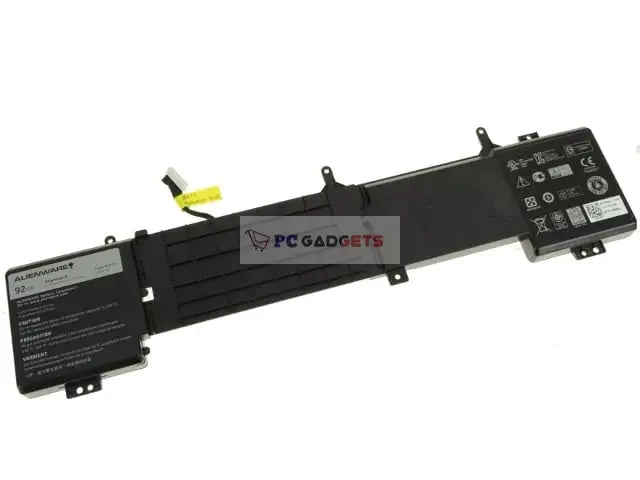 92wh Original Dell 6JHDV YKWXX 5046J Laptop Battery with Dell Alienware 17 R2 R3
