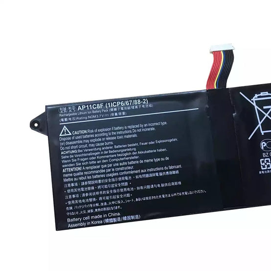 24wh Original AP11C3F AP11C8F Laptop Battery For Acer 1ICP5/67/90-2 1ICP6/67/88-2 Tablet