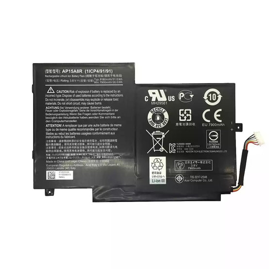 Genuine Acer AP15A3R AP15A8R Battery for Acer Switch 10 10E SW3-013P SW3 KT.00203.009