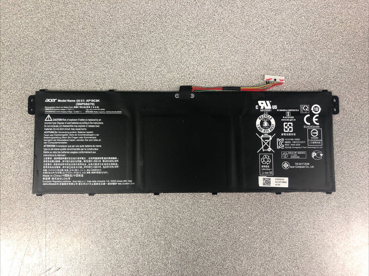 Genuine AP18C8K Acer Chromebook Spin CP713-2W 5 slim A515-54 A515-43 Aspire 5 A514 Swift 3 TravelMate B1 Laptop Battery