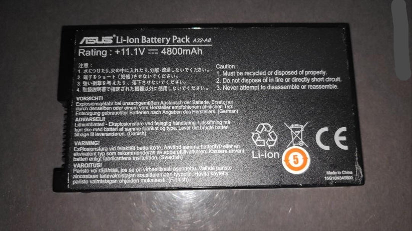 Genuine A32-A8 Laptop Battery For Asus X91S X81S A72DY A72JT A72JU A8 A8000 A8000F