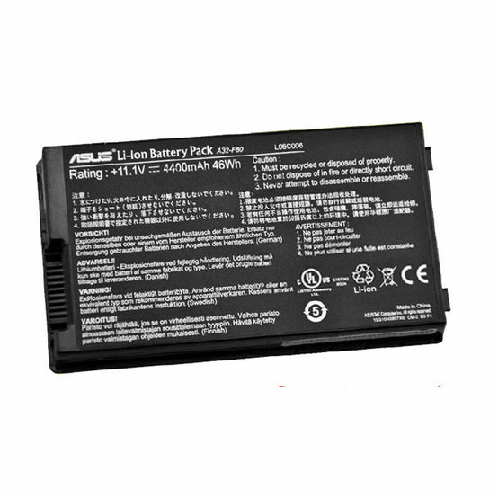 Original A32-F80 Laptop Battery For ASUS A32-F80A F80H F80M X82S X85S X88SE F81S