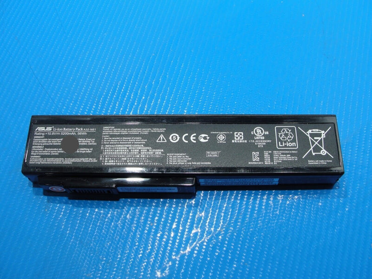 56Wh Genuine A32-N61 Laptop Battery For Asus N53S A33-M50 A32-M50 L072051 L0790C6