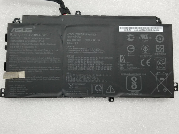 Original B31N1909 Laptop Battery For Asus P2451F P2451FA P2451FB Experbook