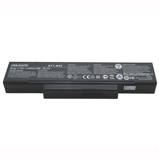 MSI M655 M660 M670 M675 M677, BTY-M66 BTY-M67 BTY-M68
