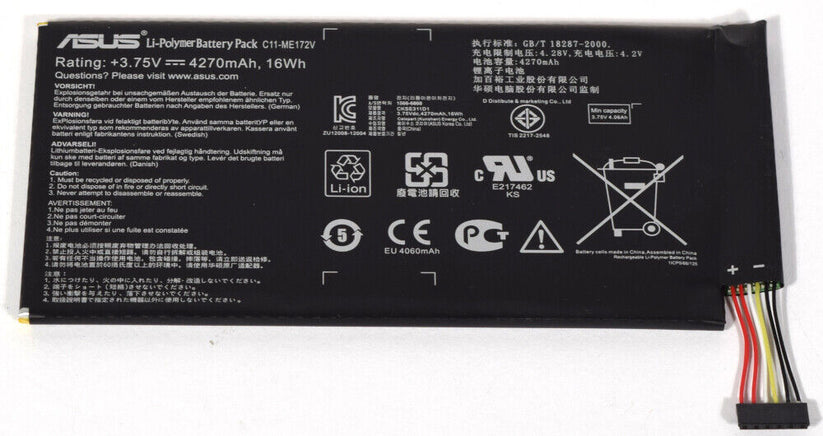 Original C11-ME172V Laptop Battery For Asus Fonepad 7in phablet ME371MG Memo Pad ME172V Tablet