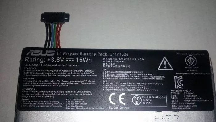 Original C11P1304 Laptop Battery For ASUS K00B MEMO PAD HD 7 MEMO Pad HD 7 ME173X Computer