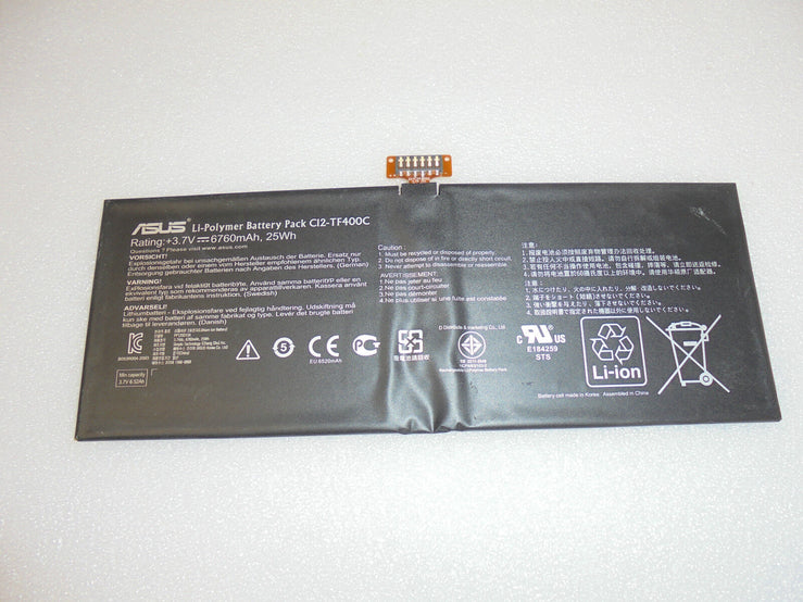 Original C12-TF400C Laptop Battery For Asus VivoTab Smart ME400C C12-TF400C Tablet