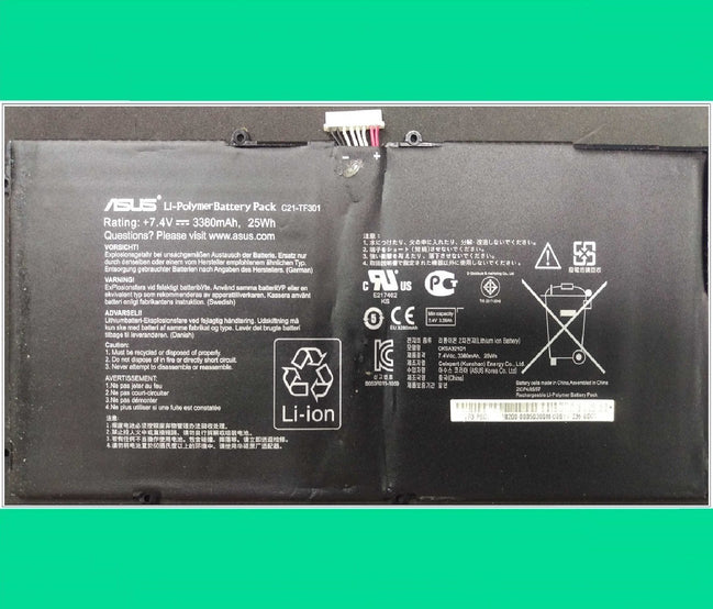 25Wh Original C21-TF810CD Battery For Asus C21TF810CD25Wh Original C21-TF810CD Battery For Asus C21TF810CD Eee Pad TF201