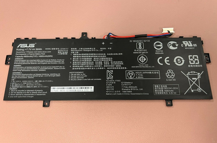 Genuine C21N1717 Battery for Asus VivoBook Flip 12 TP202 J202NA