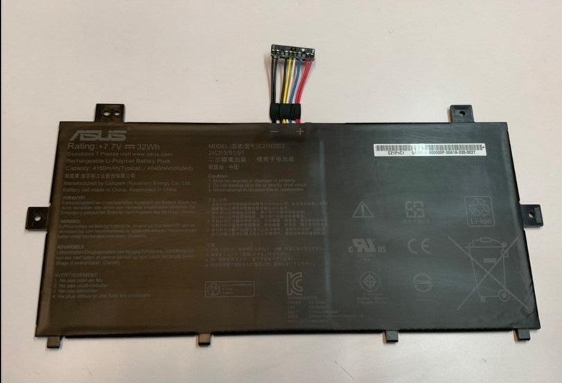 7.7 V 32Wh Original C21N2003 Battery For Asus Chromebook Flip Cm3 Cm3200Fva-Ds42T