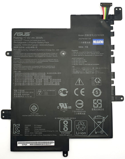 Original C21N1629 Laptop Battery For Asus VivoBook E203MA Series C21PQ91