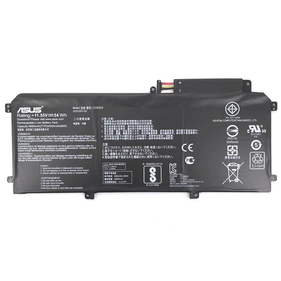 New Genuine C31N1610 Laptop Battery For Asus ZenBook UX330CA UX330UA-1A UX330UA-FC118T