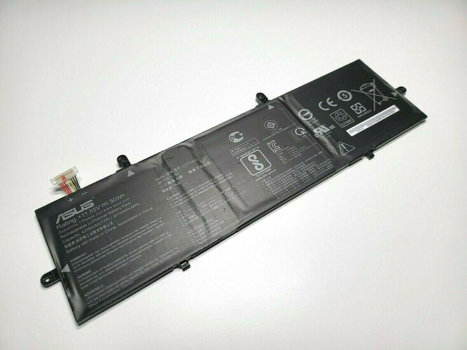 Genuine C31N1816 Laptop Battery For Asus Flip UX362 UX362FA Q326FA Q326FA-BI7T13