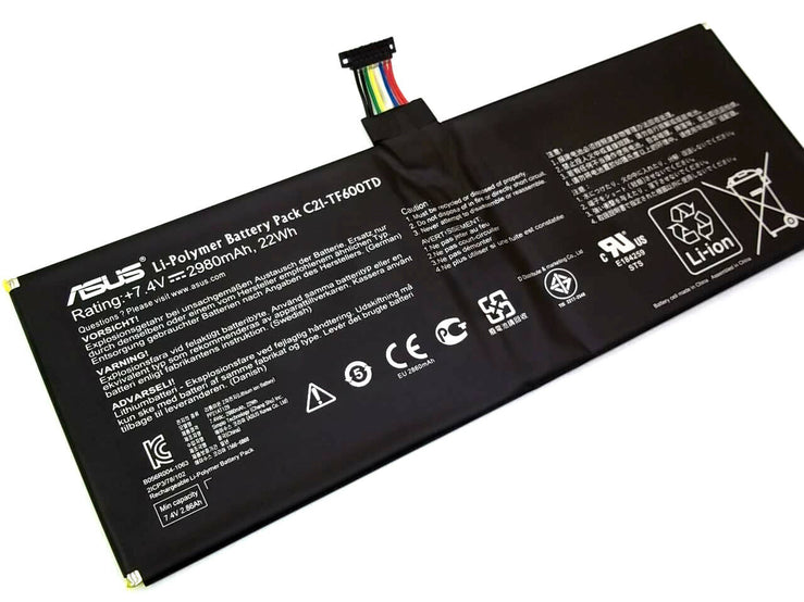 22Wh Original C21-TF600TD Laptop Battery For Asus TF600TD TF6P00T