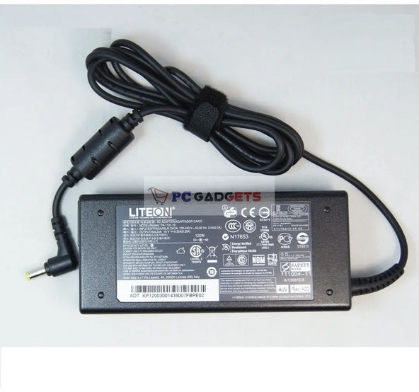 Acer 19V 6.32A 120W 5.5*1.7mm Original AC Power Adapter or Charger for Acer Aspire 8942G 7745G 8935G V3-771G V3-772G PA-1121-16 PA-1121-04