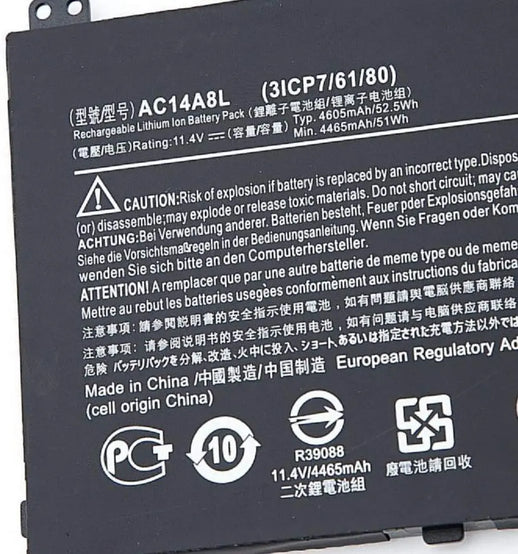 Acer Original AC14A8L Battery For V15 Nitro Aspire VN7-571 VN7-571G VN7-591 VN7-591G VN7-791G PC Gadgets