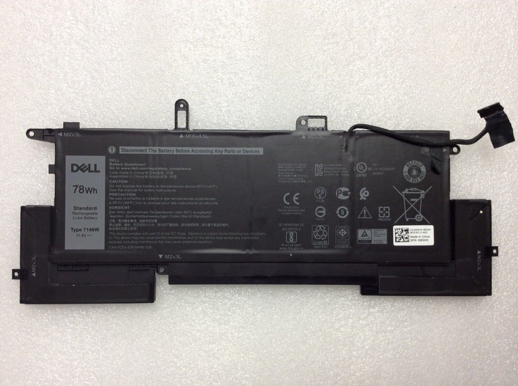 Original 7146W 8RTVG Laptop Battery For Dell Latitude 7400 2-in-1, E7260, E7270 0C76H7