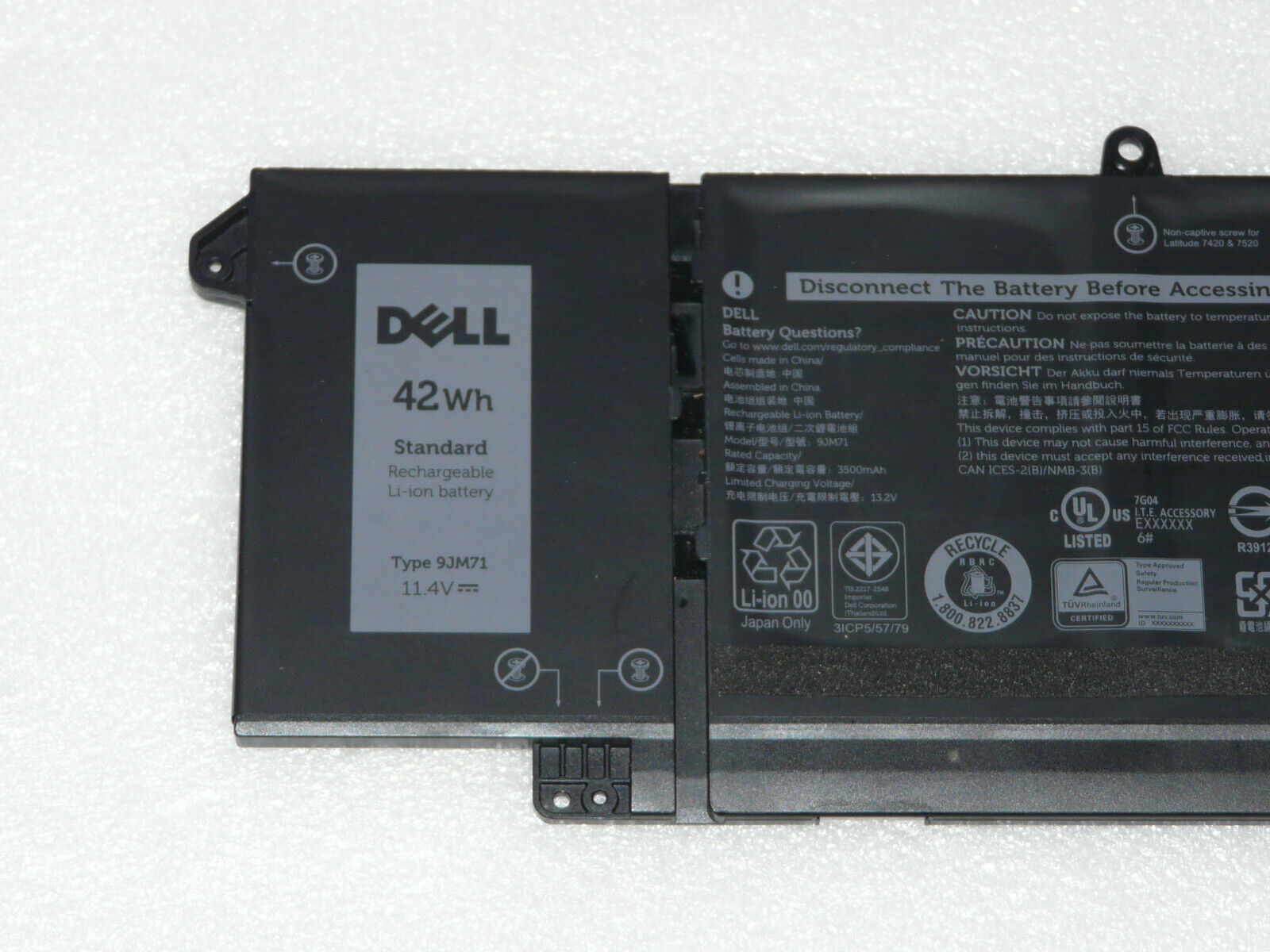 Bateria DELL Latitude 5320 Latitude 7320 9JM71 A W Bydgoszcz - Sklep