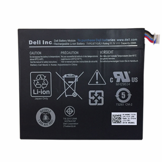 Original OKGNX1 Laptop Battery for Dell BTYGAL1 TO3G
