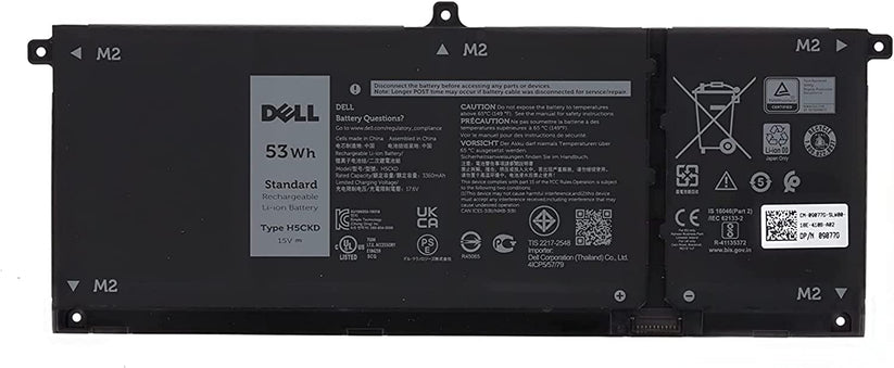 Original H5CKD TXD03 Laptop Battery For Dell Inspiron 15 5501 Inspiron 15 5502 4ICP5/57/78 9077G