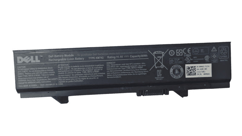 Original KM970  Battery for Dell Latitude E5500 E5400 E5410 E5510 Notebook MT186 MT187 PW640 PW649 PW65