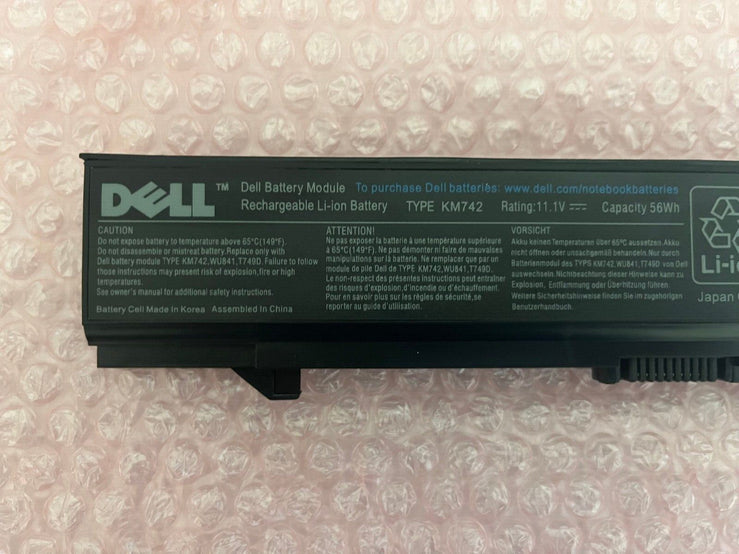 Original KM970  Battery for Dell Latitude E5500 E5400 E5410 E5510 Notebook MT186 MT187 PW640 PW649 PW65