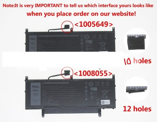 52Wh Original PKW00 VM71K Battery for Dell Latitude 15 9510 YMX3G N7HT0 HYMNG 08NFC7