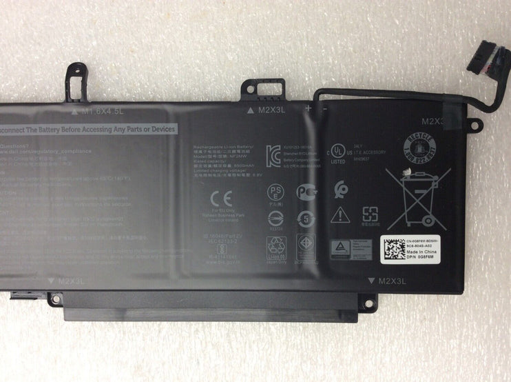 Original NF2MW Laptop Battery for Dell Latitude 7400 2-in-1 Latitude 9410 2-in-1 Series