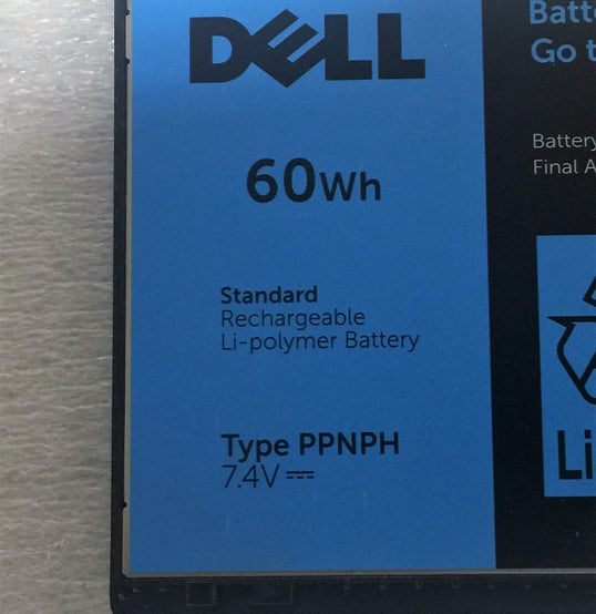 60Wh Original FWRM8 Laptop Battery For Dell OEM Latitude 10 (ST2) Tablet - PPNPH
