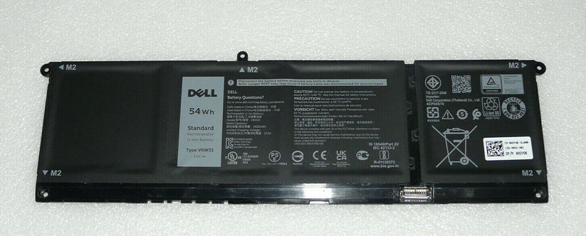 New Genuine WV3K8 Laptop Battery For Dell Vostro 5415 Latitude 3420 3520 V6W33 XDY9K (54WH)