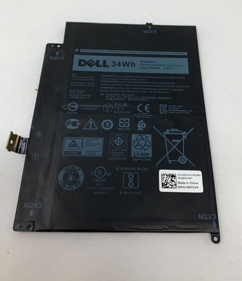 Original YX0XH T16KJ Laptop Battery for Dell Latitude 12 7000 7285 Series