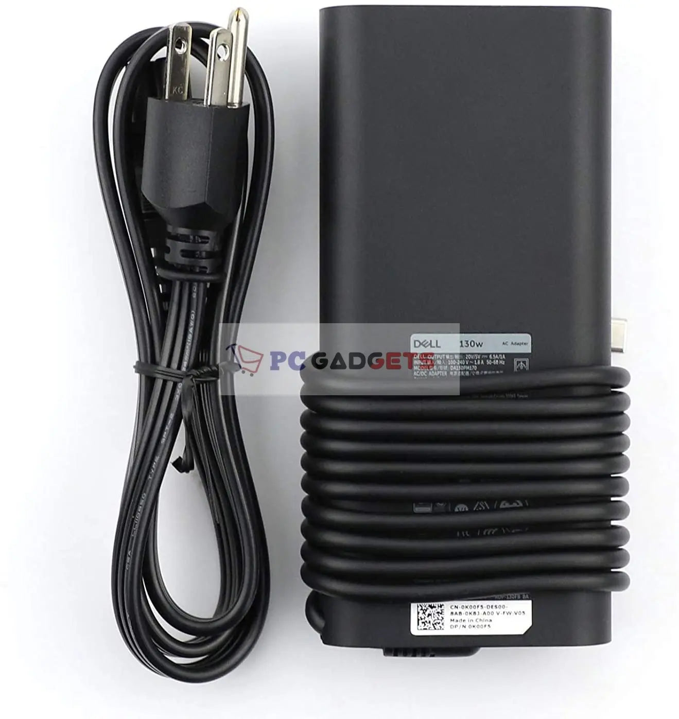 Dell 130W USB-C Type-C Original Adapter Charger for Dell XPS 15 2-in-1 9575  HA130PM170 Alienware M17 R3
