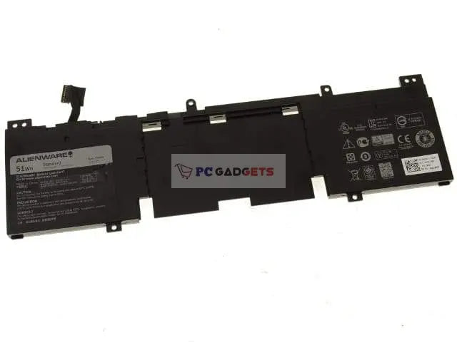 Dell 3V806 Laptop Battery for 62N2T N1WM4 alienware-13-r2 ALW13ED-2608 Alienware 13 Series