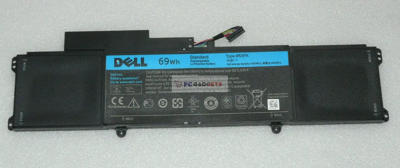 Dell Genuine 14.8V 69WH L421X 4RXFK C1JKH FFK56 Dell Ultrabook XPS 14 XPS 14-L421x Series Laptop Battery
